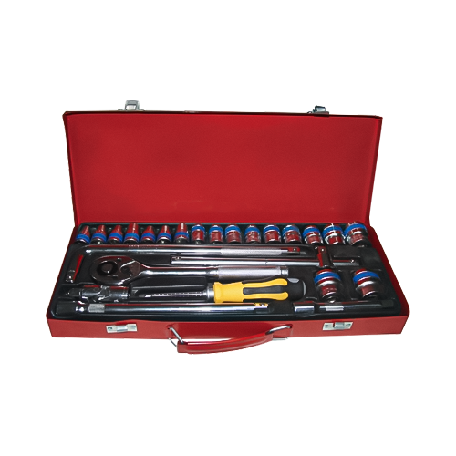 25pcs darbe soketi seti (1/2 ”)